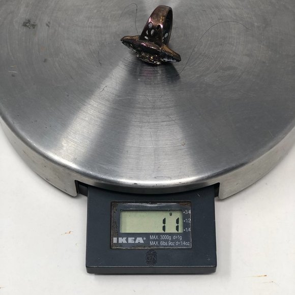 Ring Authentic silver Turkish ruby - Picture 5 of 5